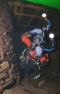 Creature from the Black Lagoon.
Vivian slate quarry - N.... by Mark Thomas 
